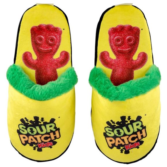 Sour Patch Fuzzy Slippers Christmas Gift - Picture 1 of 4